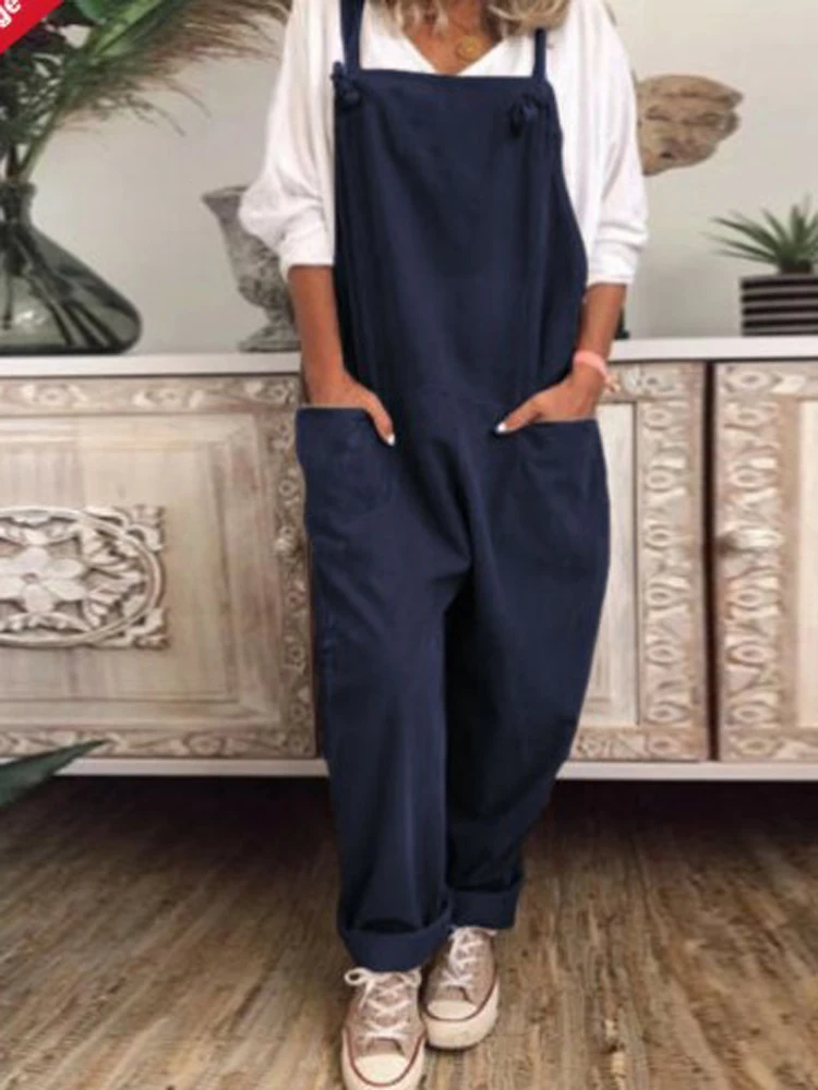 Women Summer Wide Leg Jumpsuits