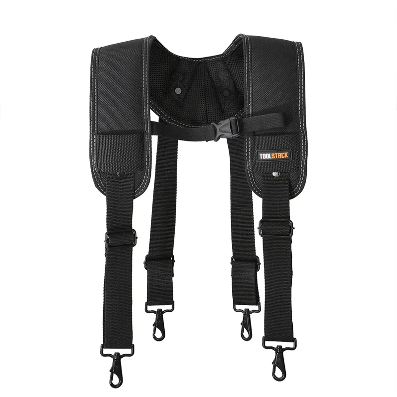 Heavy-Duty Multi-Pocket Construction Vest with Adjustable Straps