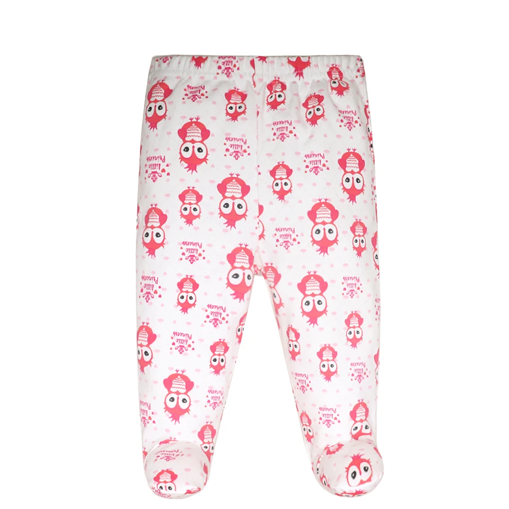 2024 New Baby Pants 100% Cotton Autumn Spring Newborn Baby Boys Girls Trousers Kid Wear Infant Toddler Cartoon For Baby Clothing 3