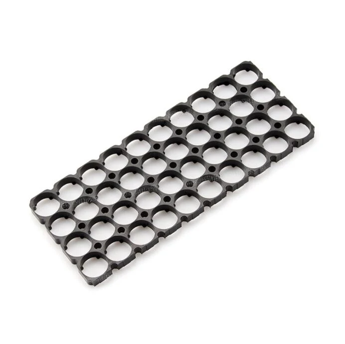 

18650 4*10 Batteries Holder Bracket Cell Safety Anti Vibration Plastic Cylindrical Battery Brackets For 18650 Lithium Batteries