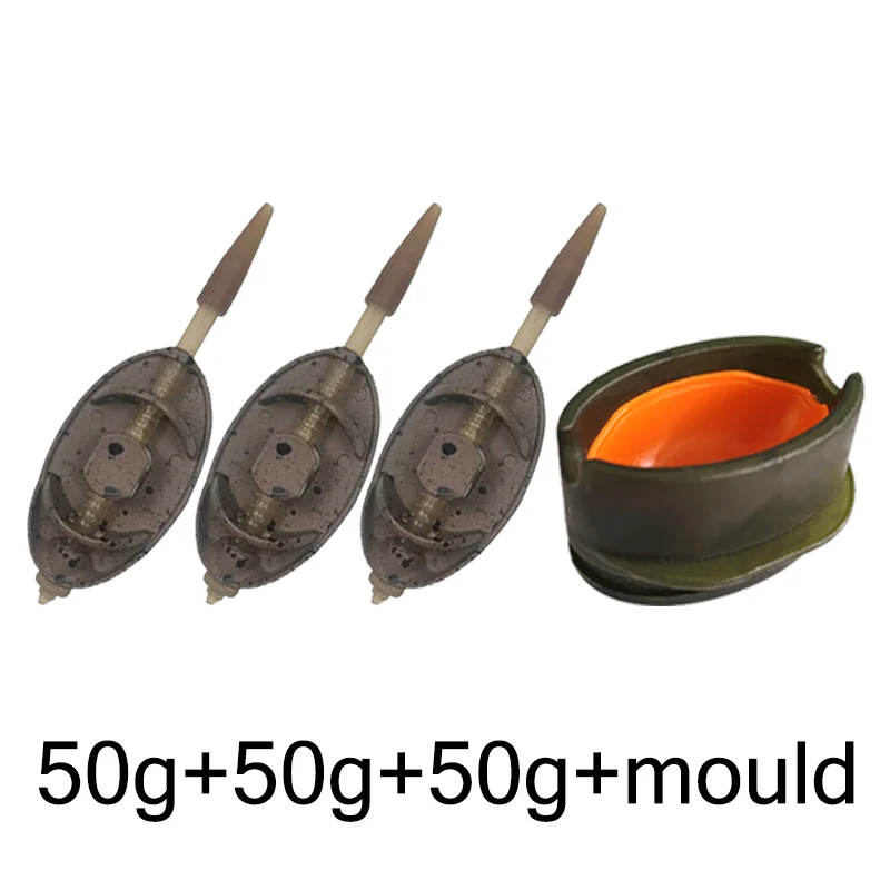 Heavy Duty Method Feeder Set with Anti-Rust Quick-Release Weights | The Ultimate Carp Fishing Tackle