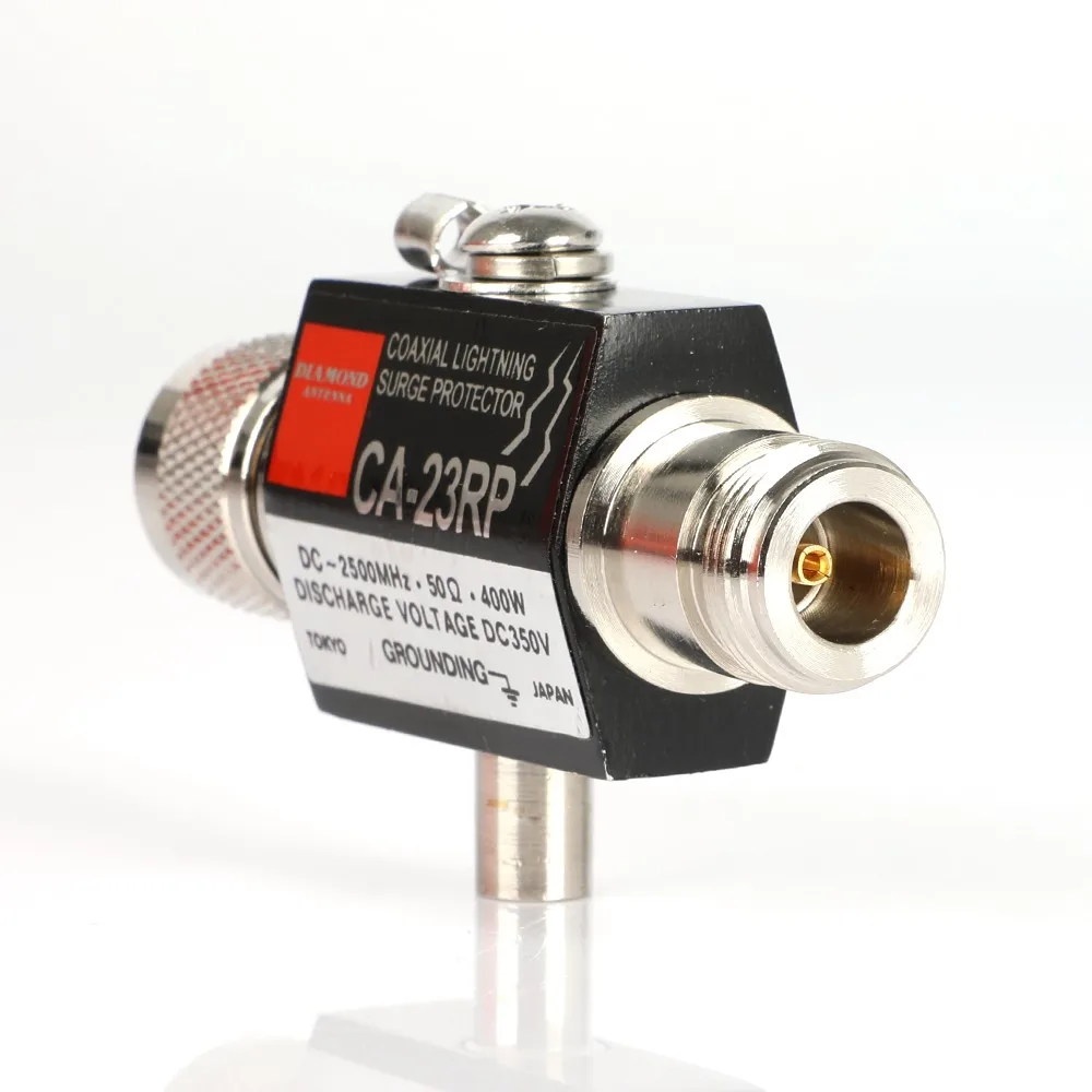 CA-23RP N Type 50 Ohm 400W 0-2.5GHZ Radio Repeater Coaxial Anti-Lightning Antenna Surge Protector Surge Arrester