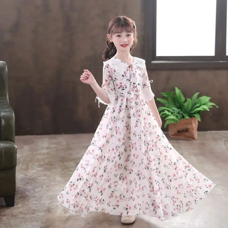 5-16Y Kids Floral Princess Party Dresses For Girls Summer Elegant Children Bohemian Chiffon Maxi Dresses Teenage Girl Clothes 12 - AliExpress 1501 5-16Y Kids Floral Princess Party Dresses For Girls Summer Elegant Children Bohemian Chiffon Maxi Dresses Teenage Girl Clothes 12 - AliExpress 1501