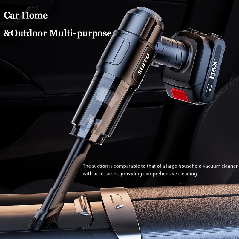 Xiaomi Car Vacuum Cleaner Wireless Handheld Mini Super Strong Suction Ultra-long-life Lithium Battery Car Supplies Portable 2