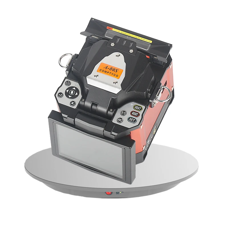 

Аппарат для сварки оптоволокна FTTH, A-81S Аппарат для сварки Fusion со временем сращивания 9 секунд, новинка 2019 г.