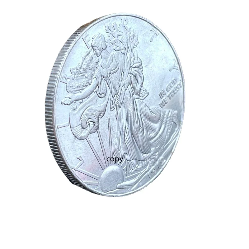 19001918FreeShippingAmericanStatueofLibertyEagleCOINCOIN