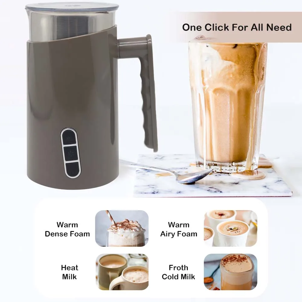 Automatic Milk Frother Electric Hot and Cold Foam Steamer Maker Milk