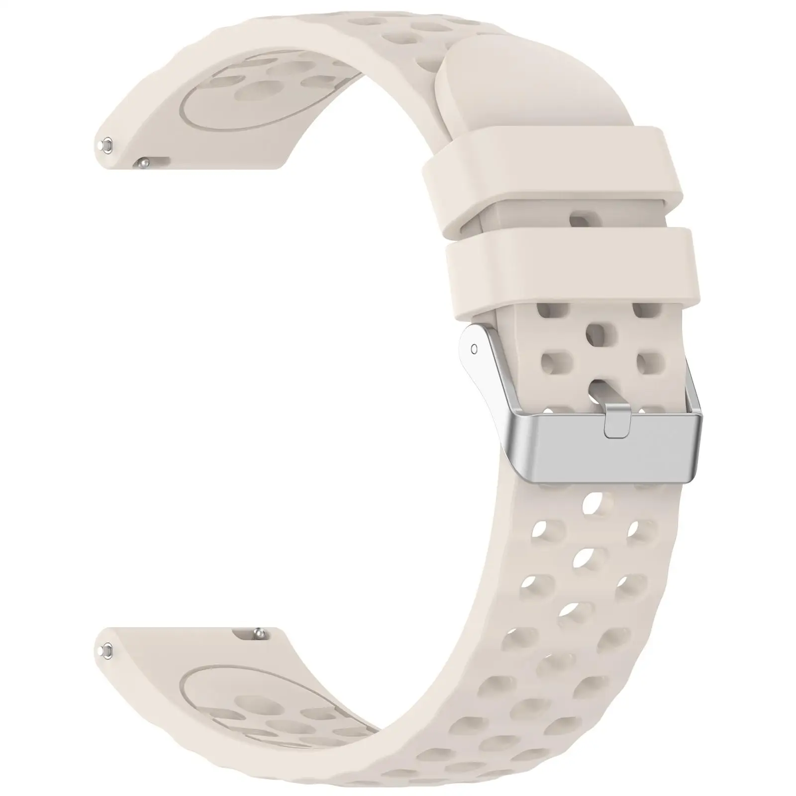 Premium 20mm Silicone Watchband - Enhanced Comfort Bracelet Strap
