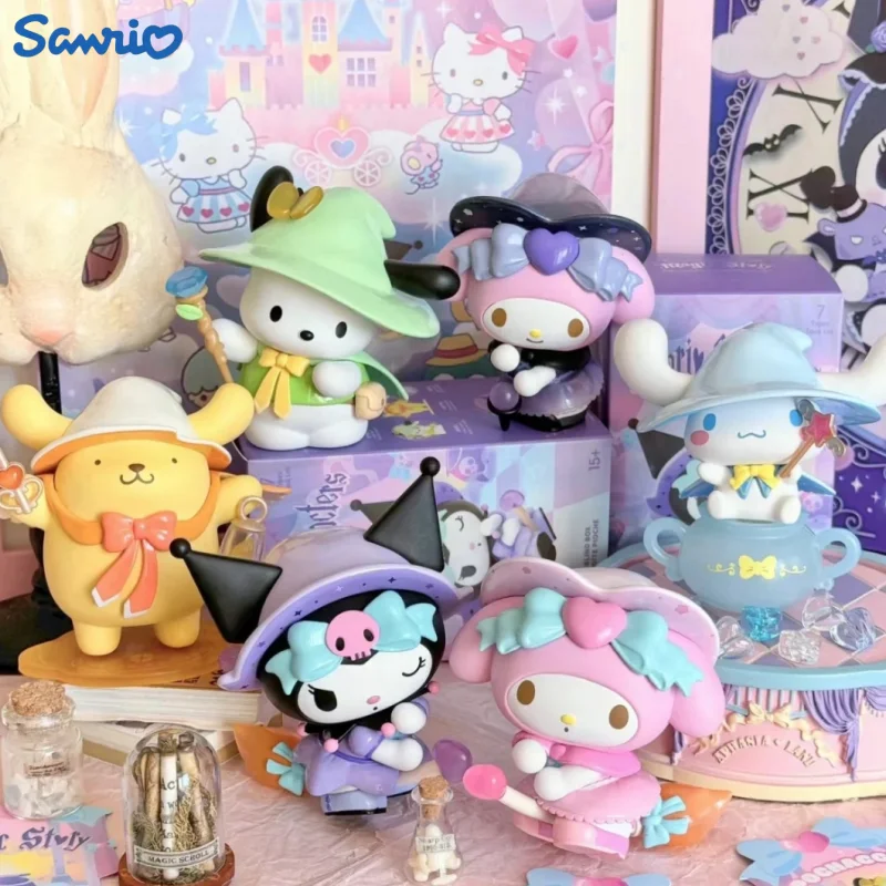 

Новинка, персонажи Miniso Sanrio, серия волшебных историй, аниме кавайное настольное украшение, настольные украшения, игрушки на день рождения, подарок на день рождения