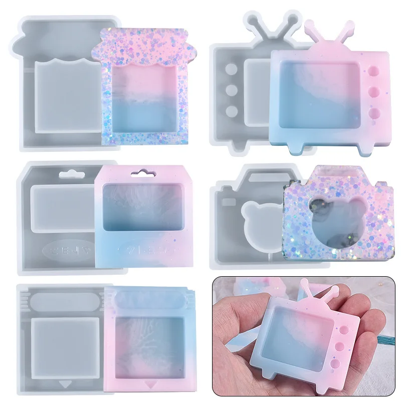 Silicone Mold for Quick Sand Keychain Crafting - Home and Garden DIY Tool