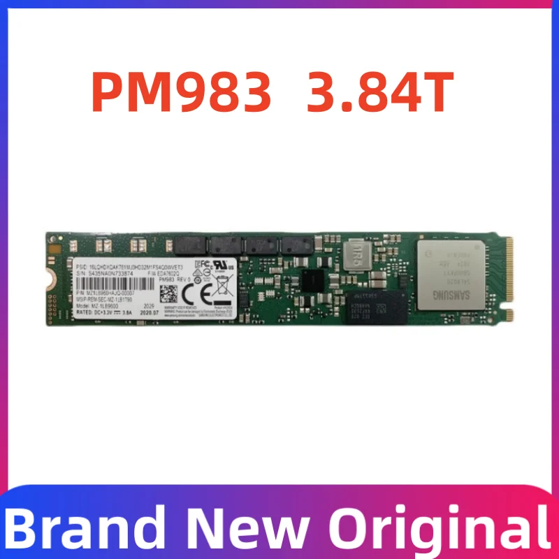 PM983 M.2 Nvme 22110 1.88TB 1.92T 3.84T PCIE 엔터프라이즈 내부 솔리드 스테이트 드라이브 서버, 데스크탑용 , 신제품