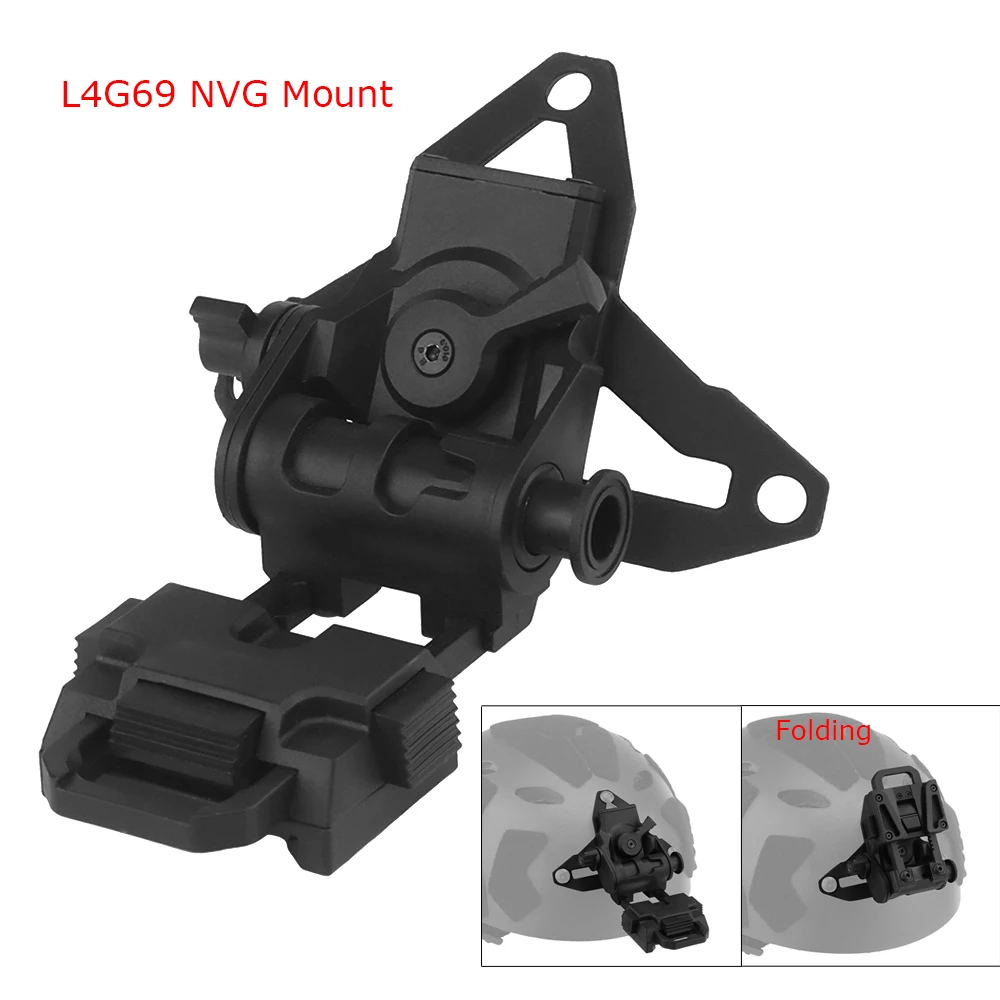 

Airsoft Helmet L4G69 NVG Night Vision Goggle Mount For PVS15 PVS18 PGPNVG18 Hunting Paintball Fast Helmet accessory