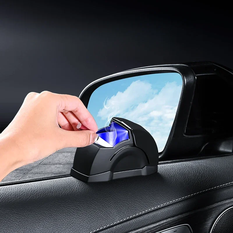Windproof Car Door Ashtray Sleek Design Metal Lining Seamless Integration Perfect Ash Control Unique Style Premium car ashtray