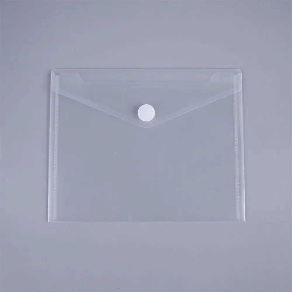 A4 Plastic Wallets, 5 Pcs Popper Wallet Plastic Docuent Folder Preiu