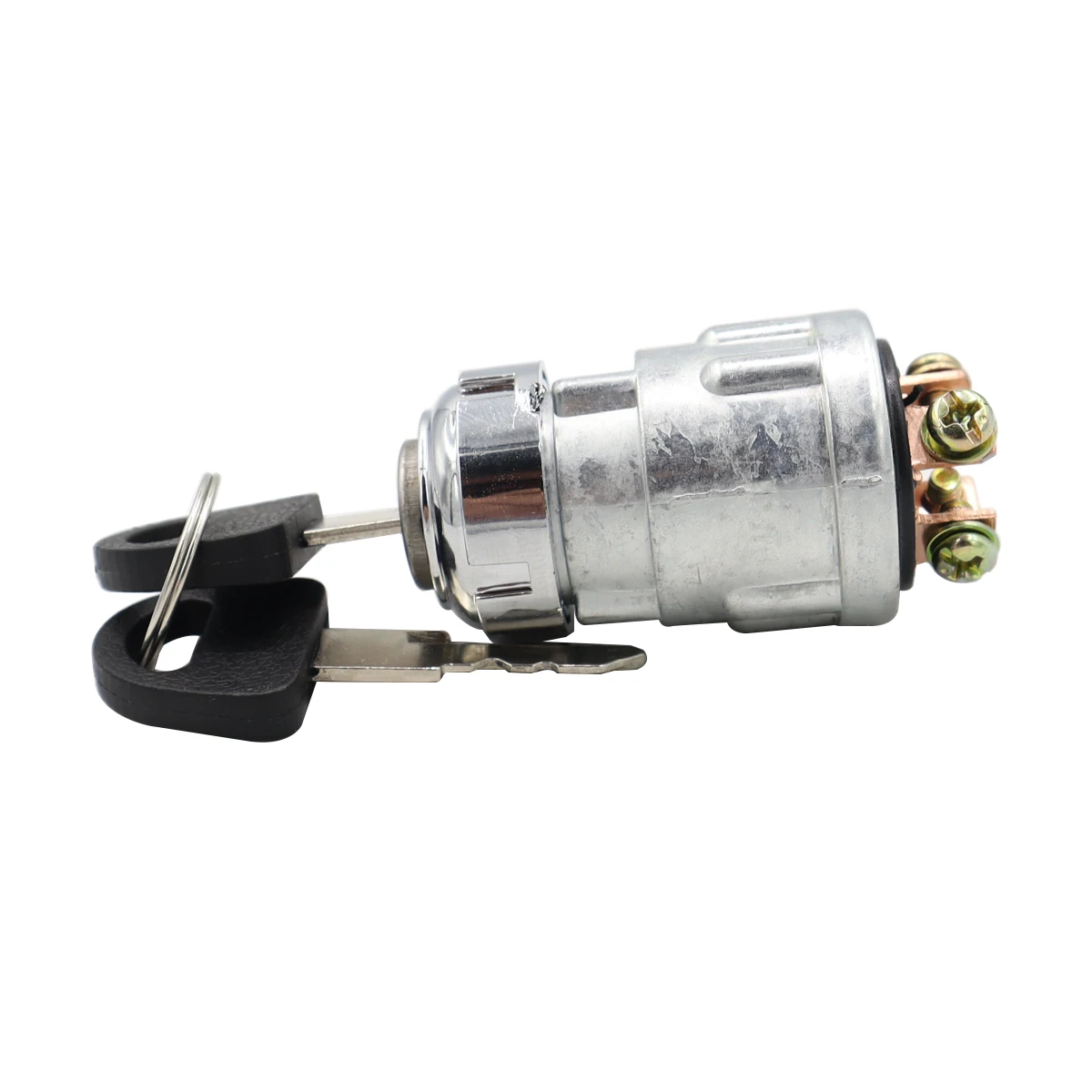 Universal Car Boat 12V 4 Position Ignition ON /OFF /Start Ignition Switch Lock with 2 Keys for Petrol Engine Farm Machines