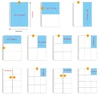 10 Sheets 9/26 Holes B5 Clear Single Photo Album PP Inner Page Photocard Binder Refill Scrapbook Photo Card Coin Storage Book 5