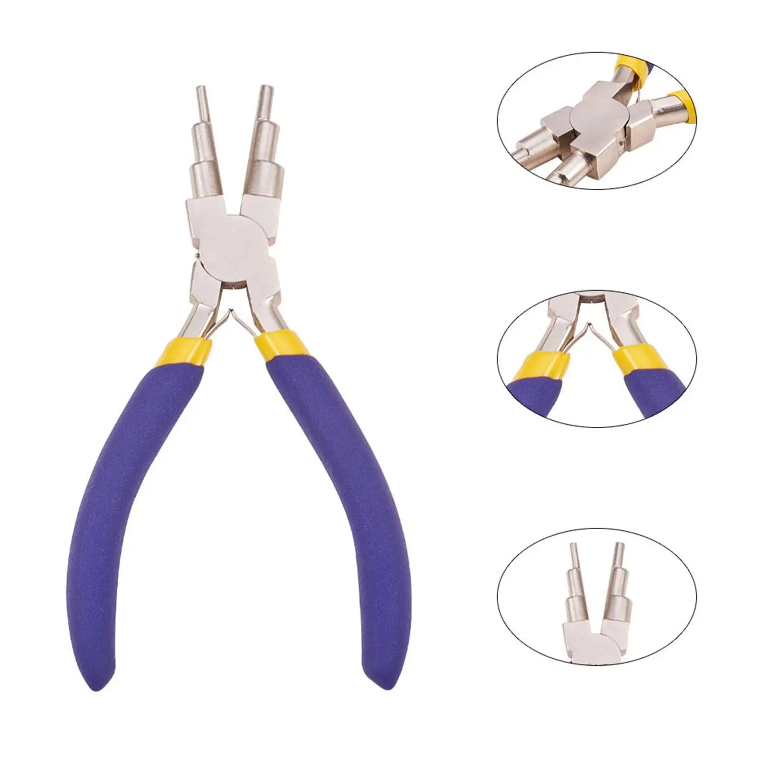 Bail Making Pliers Portable with Non Slip Grip Handle 6 Step Wire Wrapping  Tools for Jewelry Making - AliExpress