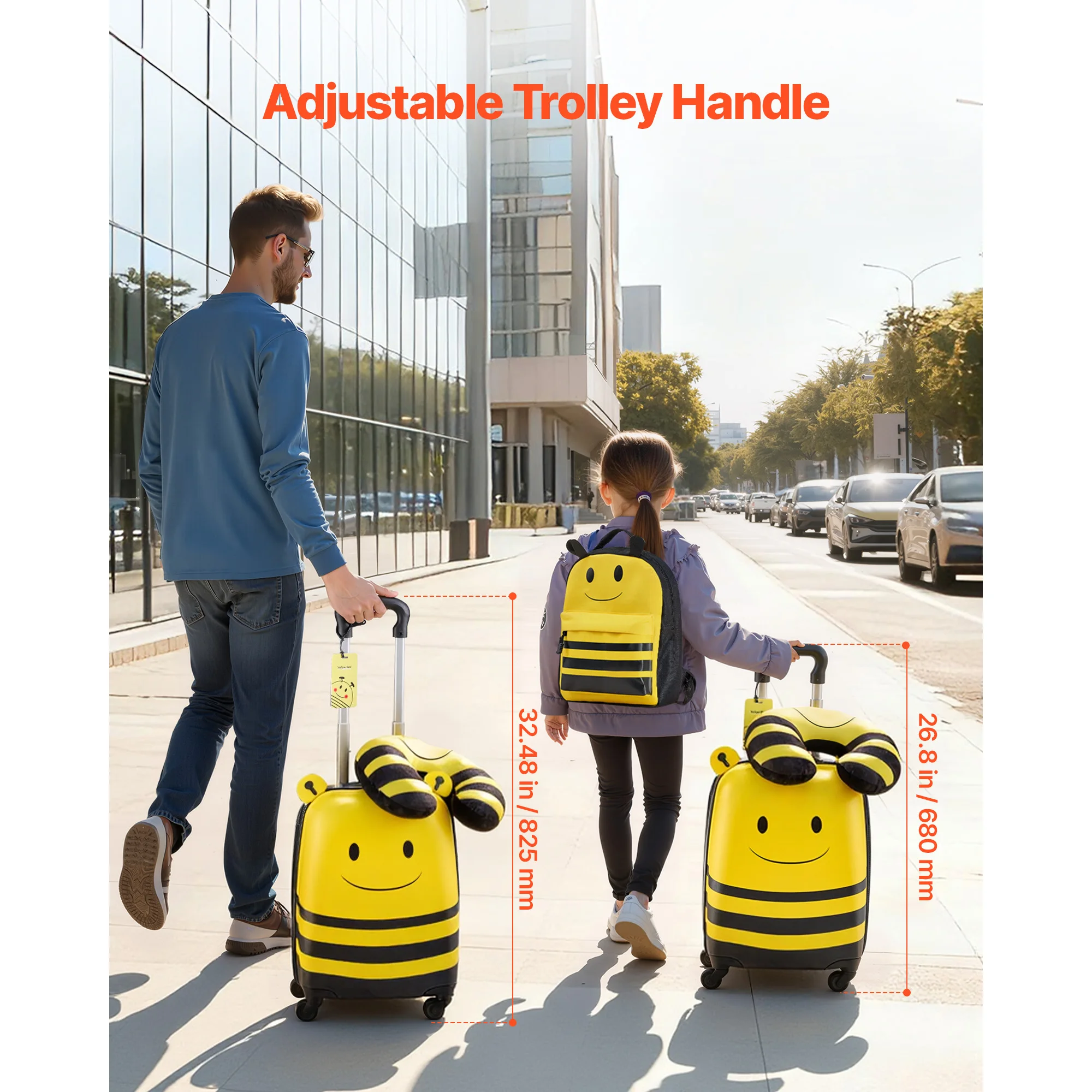 Bumblebee Luggage Set 5