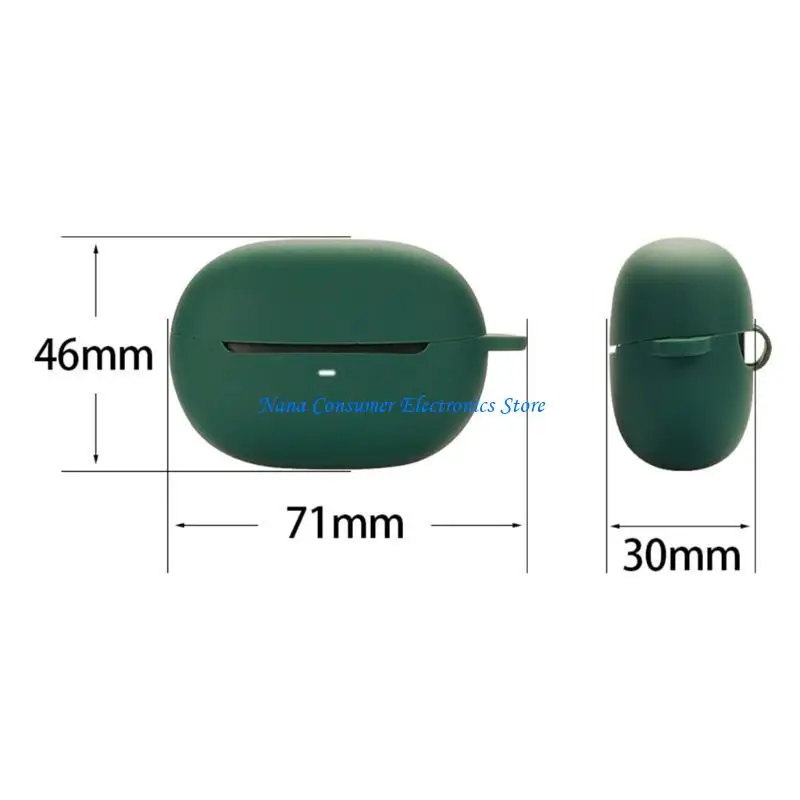 Durable Silicone Anti-Scratch Earbud Storage Sleeve