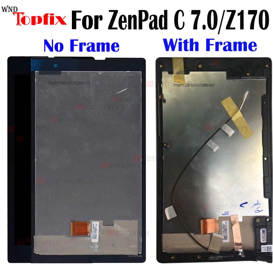 

7.0" LCD For Asua ZenPad C 7.0 Z170 Z170C Z170CG LCD Display Touch Screen Digitizer Assembly LCD Replacement