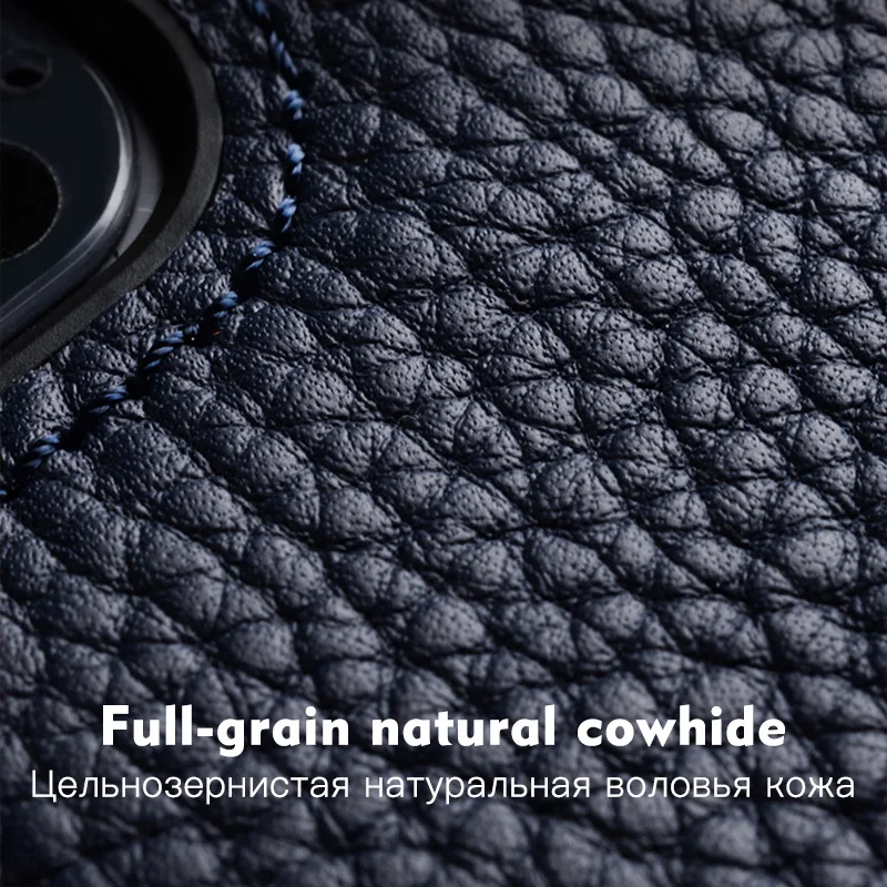 Melkco Premium Genuine Leather Case for iPhone 12 Pro Max mini Luxury Fashion Business Natural Cowhide TPU PC Phone Cases Cover