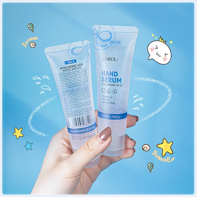 Hyaluronic Acid Anti-Wrinkle Hand Serum Cream Skin Soften Nourish Anti-Drying Whiten Moisturizing Cracked Repair Products Korean 6