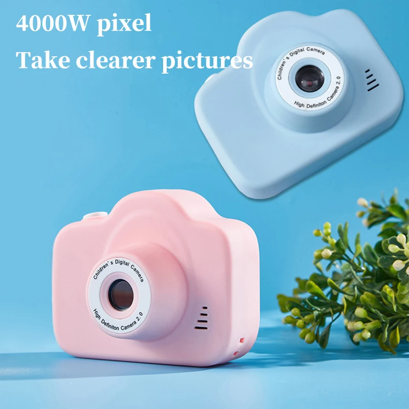 8GB16GBMini Children Cartoon Camera Taking Photos Videos Music Playback Baby Cartoon Toys Mini Camera Gifts Toys Outdoor