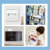 10sheets 200 Stickers Family Daily Routines Sentences for kid learning toy Chinese & English sticker labels montessori éducatifs 2