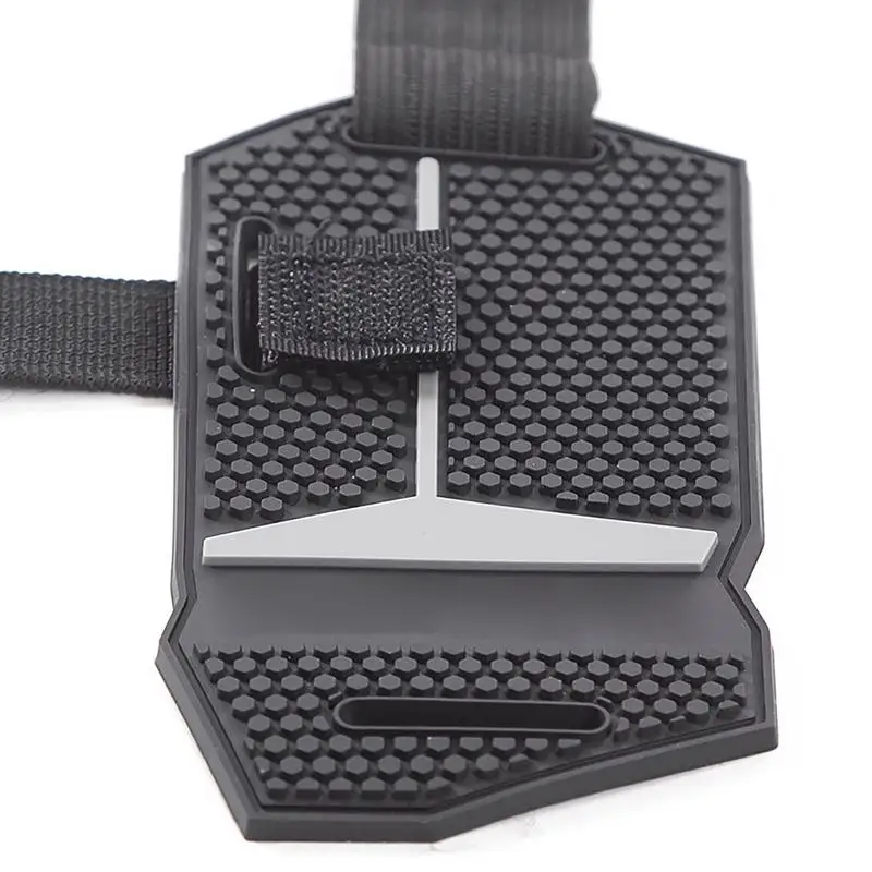 Motorcycle Shoe Protector Rubber Shoe Cover for Motorcycle Riding Anti Slip Guard with Hook and Loop Perfect Fit