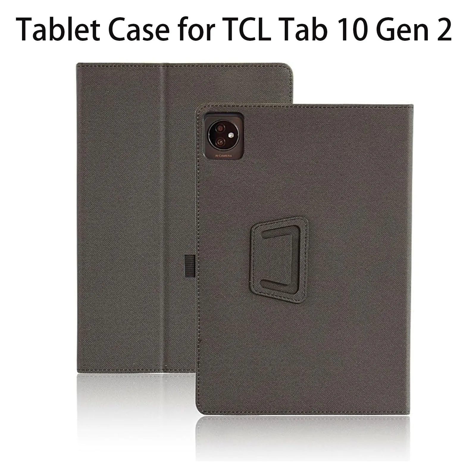 Durable Tablet Case with Kickstand & Shockproof PU Leather Design