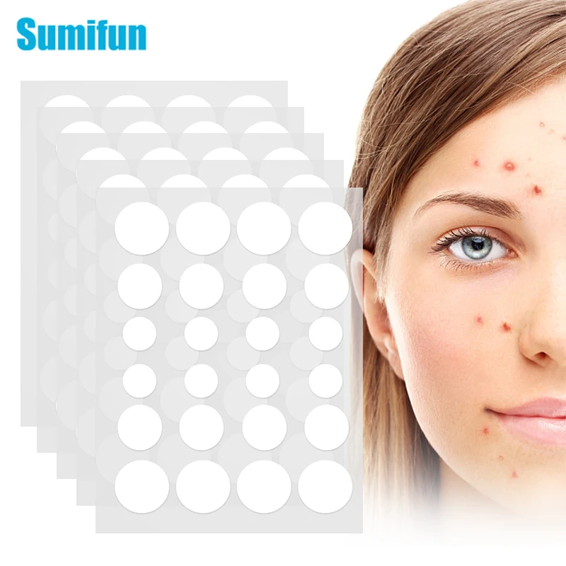 

24/48/120Pcs Salicylic Acid Acne Treatment Patch Sticker Hydrocolloid Pimple Remover Tool Invisible Face Body Skin Beauty Health