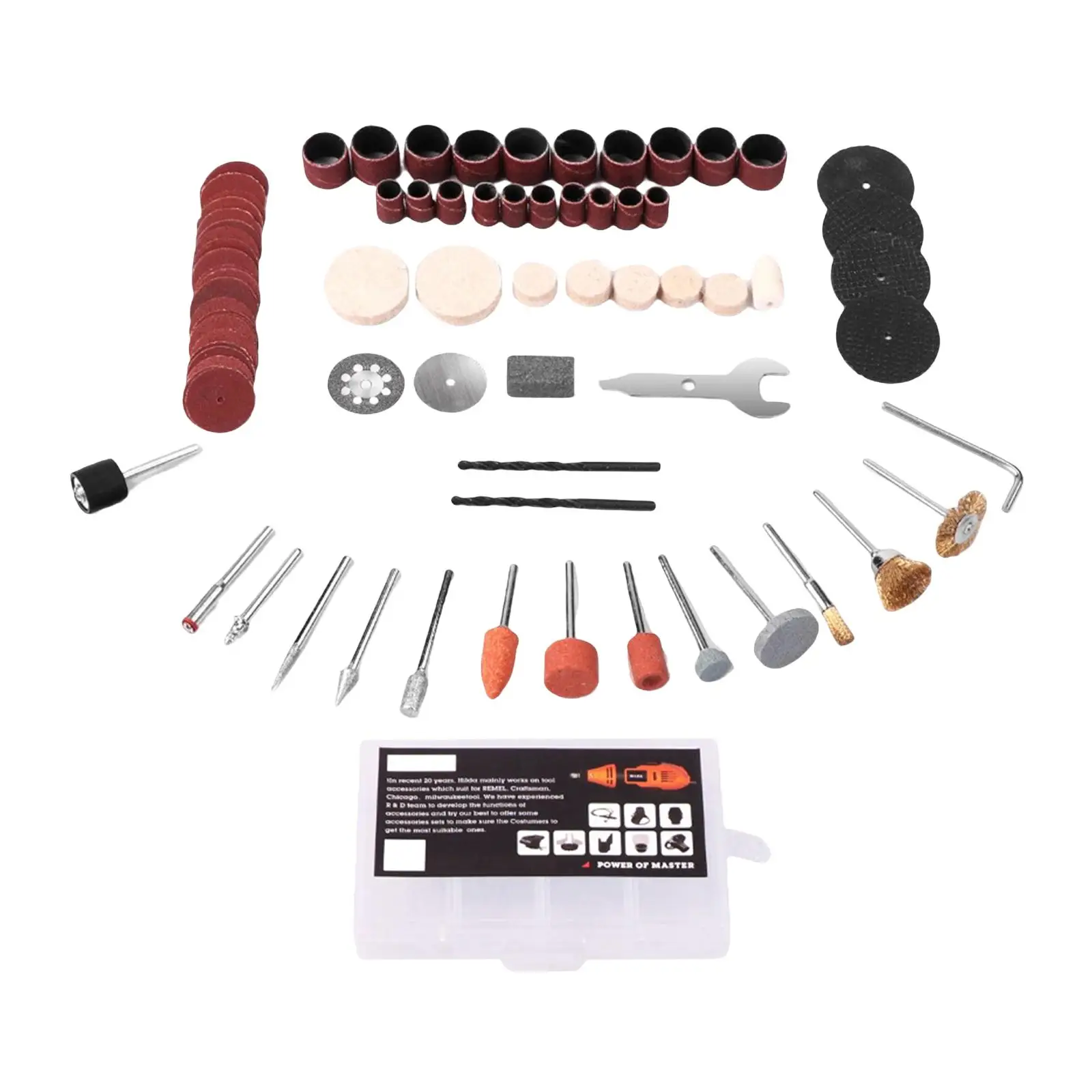 

92Pcs Bit Set Polisher Multipurpose Sander Accessories Heavy