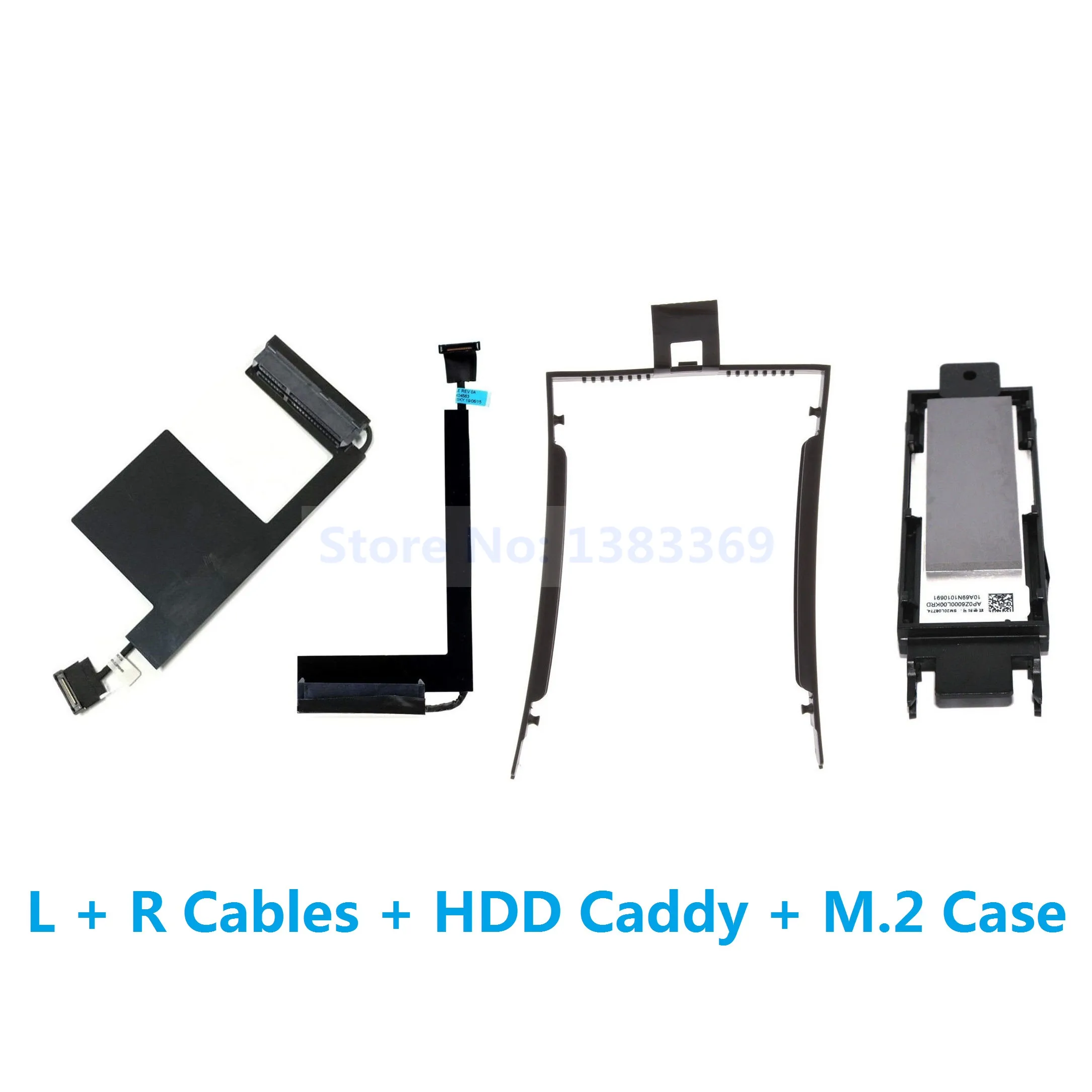 Фото 2,5 дюйма SSD HDD жесткий диск левый правый Кабельный разъем Caddy Tray M.2 Корпус кронштейн для ноутбука Lenovo ThinkPad P50 P51 DC02C007C10 №4