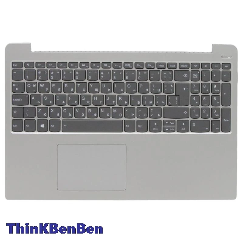 

BE Belgian Platinum Grey Keyboard Upper Case Palmrest Shell Cover For Lenovo Ideapad 330S 15 15IKB 15AST 15ARR 5CB0R07406