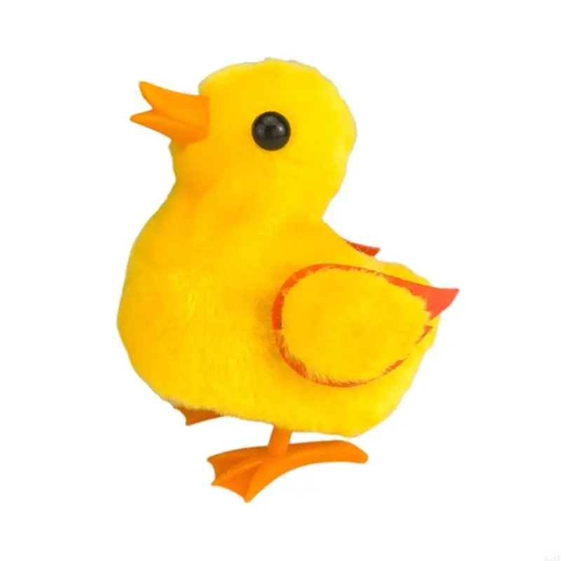 N1HB Musical Electric Plush Duck Toy Quacking Walking Soft Stuffed Animals Christmas Birthday Gifts for Kids Toddlers