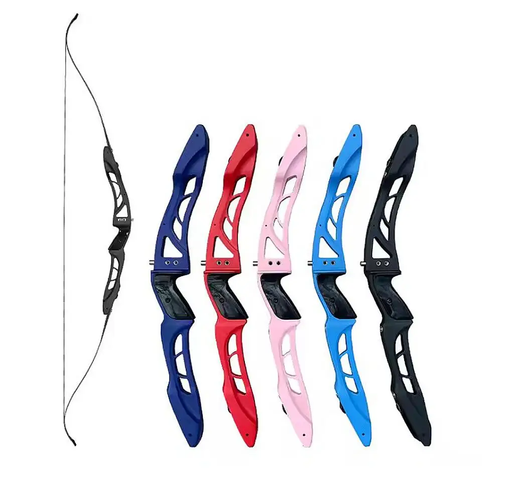 Description Picture 6 of item﻿ JUNXING F165 Recurve Bow Riser bow Limbs 20-40Lbs 68Inches Aluminum Alloy Archery Hunting Shooting Bow