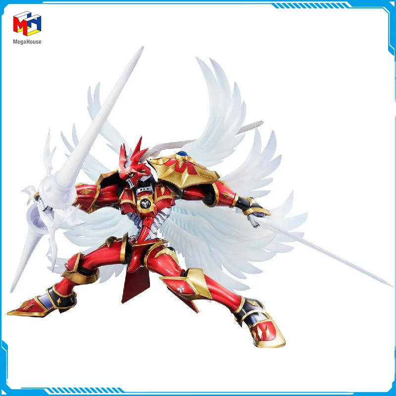 

In Stock Megahouse G.E.M.Series Digimon Tamers GALLANTMON New Original Anime Figure Model Toys for Boy Action Figures Collection