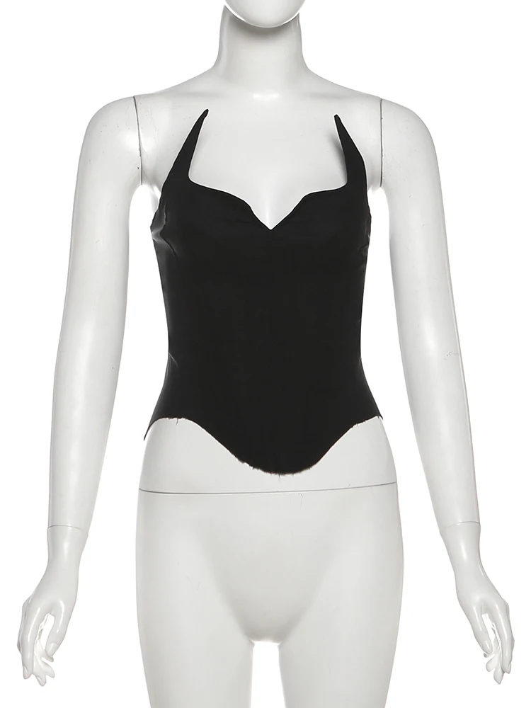 Nibber Halloween Chic 2-Piece Set Women Shirring Irregular Strapless+Peach Hip Furry Mini Skirts Hottie Sexy Street Clubwear