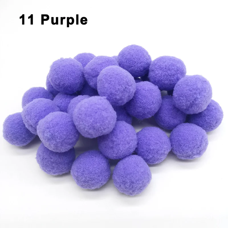 Colorful Fluffy Pom Pom Balls