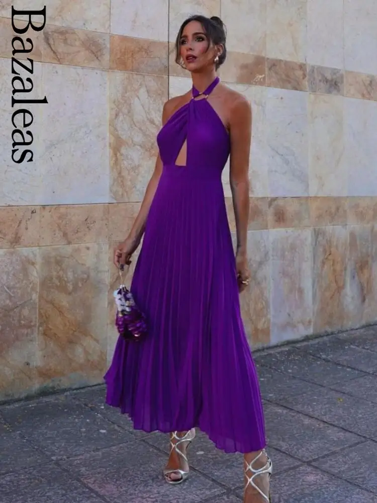 Fashion Purple Women‘s Dress S422 main image 1