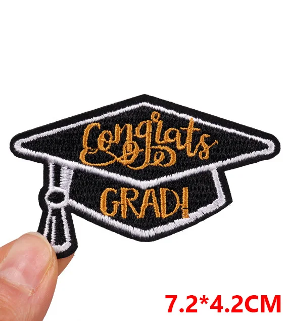 Description Picture 6 of itemLetter Patch DIY Embroidered Patches On Clothes Cartoon Embroidery Patch Iron On Patches For Clothing Jacket Sew Applique