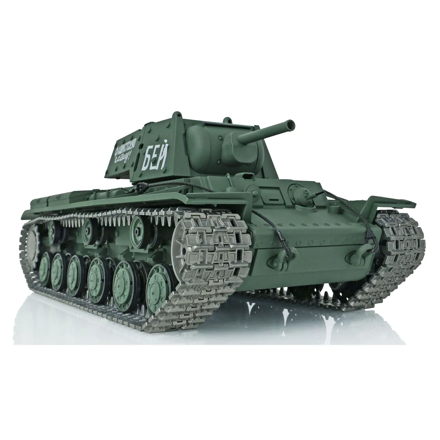 1/16 Scale 2.4G HENG LONG 7.0 Upgraded Soviet KV-1 RTR RC Tank 3878 Metal Tracks Idler Sprocket Army Toys BB Shoot Unit TH17464 6