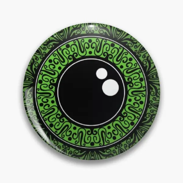 

Мягкая Металлическая Булавка с зелеными глазами, милые ювелирные украшения, воротник, шляпа для влюбленных, креативный подарок, забавный женский мультяшный аксессуар