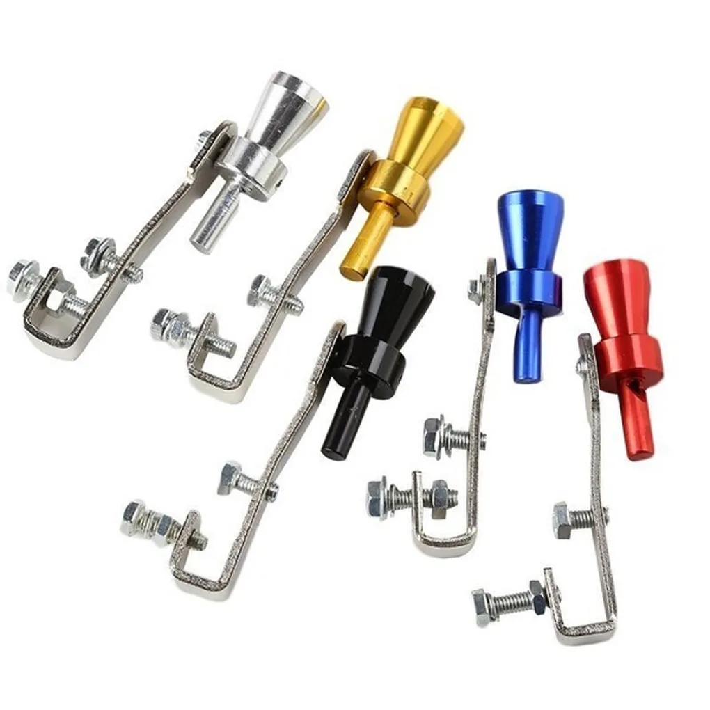 Universal Sound Simulator Car Turbo Sound Whistle S/M/L/XL Vehicle Tuning Device Exhaust Pipe Turbo Whistle