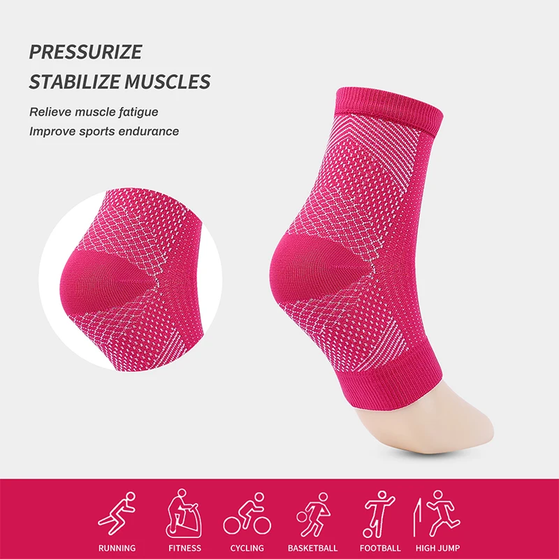 Neuropathy Socks 1Pair for Men Women Soothe Compression Socks for Neuropathy Pain Ankle Brace Plantar Fasciitis Swelling Relief compression socks
