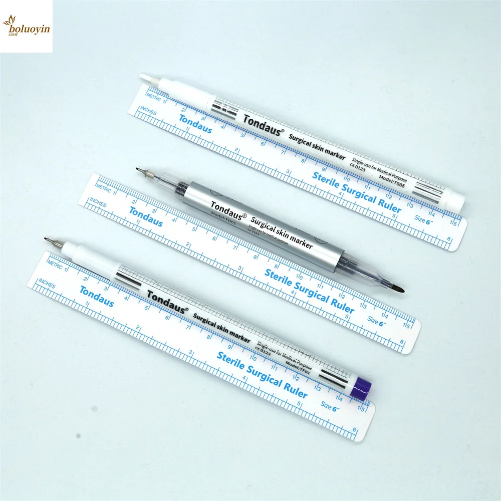 

Хирургический маркер для бровей, маркер для кожи, тату, маркер для кожи, измерительная линейка, набор инструментов