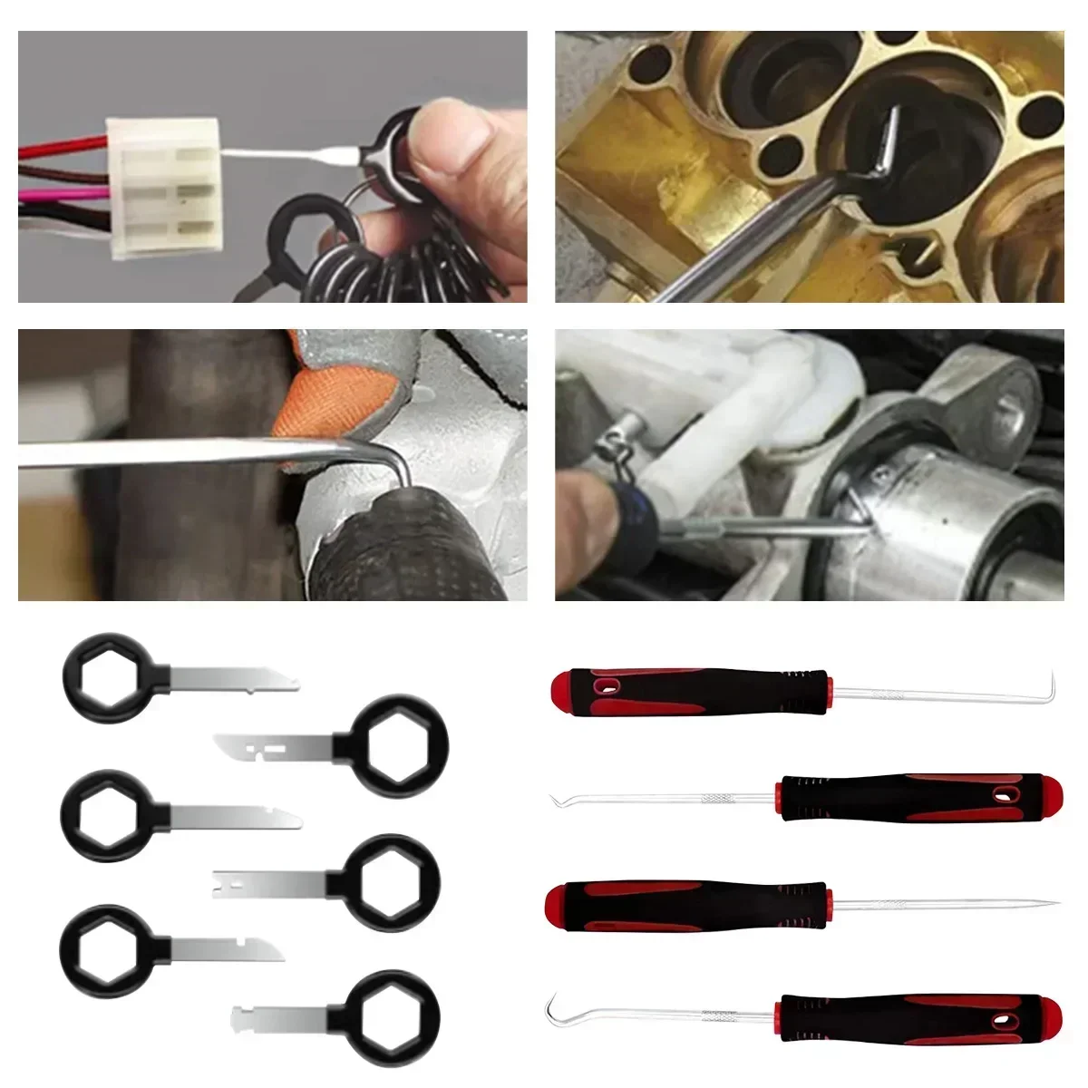 Car Trim Removal Tool Car Interior Disassembly Kit Panel Trim Removal Plastic Dismantlers Hand Complete Case