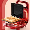 Bread Sandwich Maker Mini Light Food Muffin Breakfast Machine Eggs Omelette Baking Pan Pressure Toaster Grill Panini Oven Heater 6