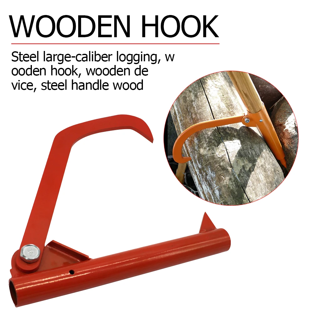 Roller Felling Lever Garden Backyard Lifter Log Peavy Rustproof Cant Hook Tools Transport Felling Lever Lifter Patio Roller Tool garden felling lever