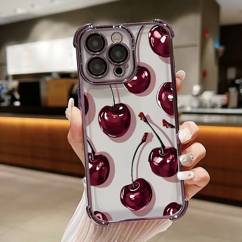 Cherry Blossom Design Phone Case - Cute and Stylish Cover